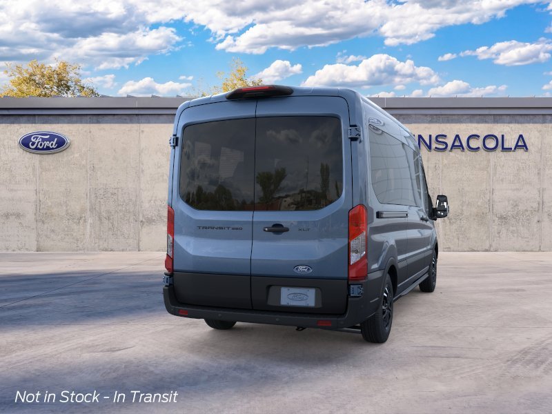 New 2026 Blue Metallic Ford Passenger Van XLT image 8
