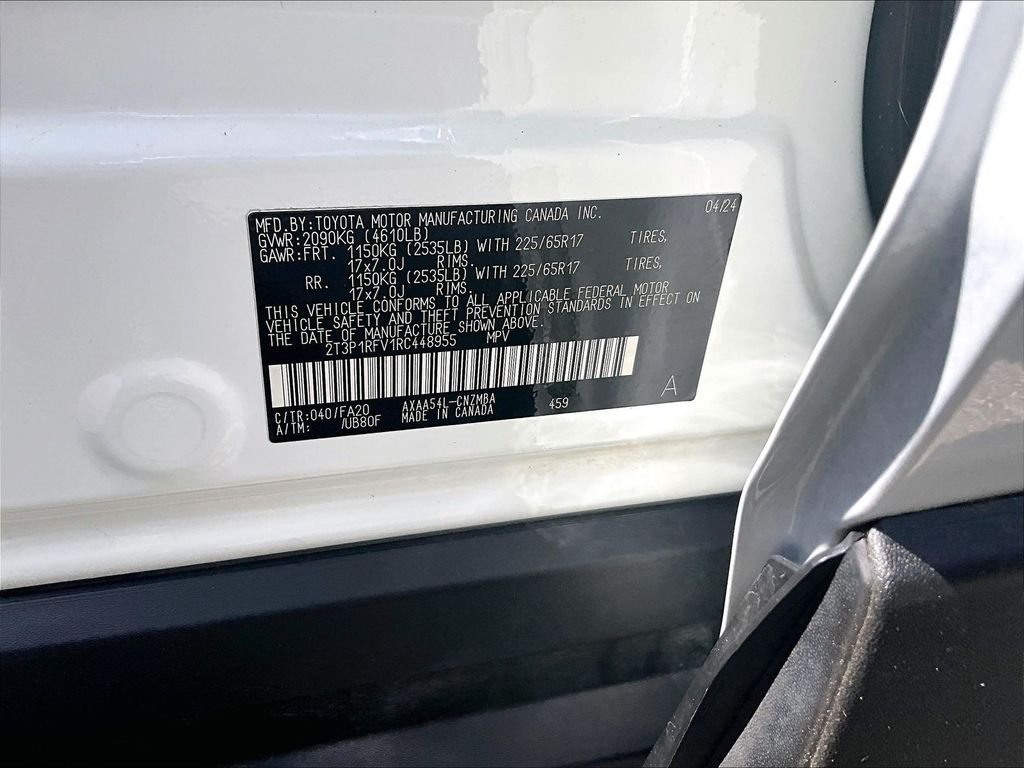 Used 2024 White Toyota XLE image 36