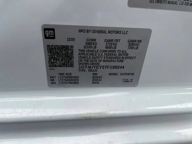 New 2026 Glacier White Tricoat GMC Denali Ultimate image 33