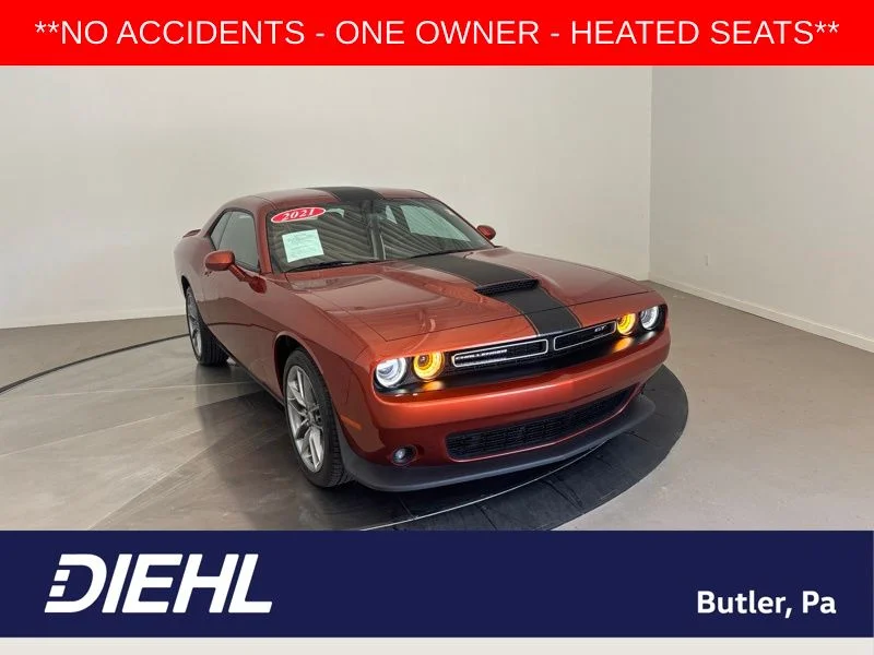 Used 2021 Orange Dodge GT image 1