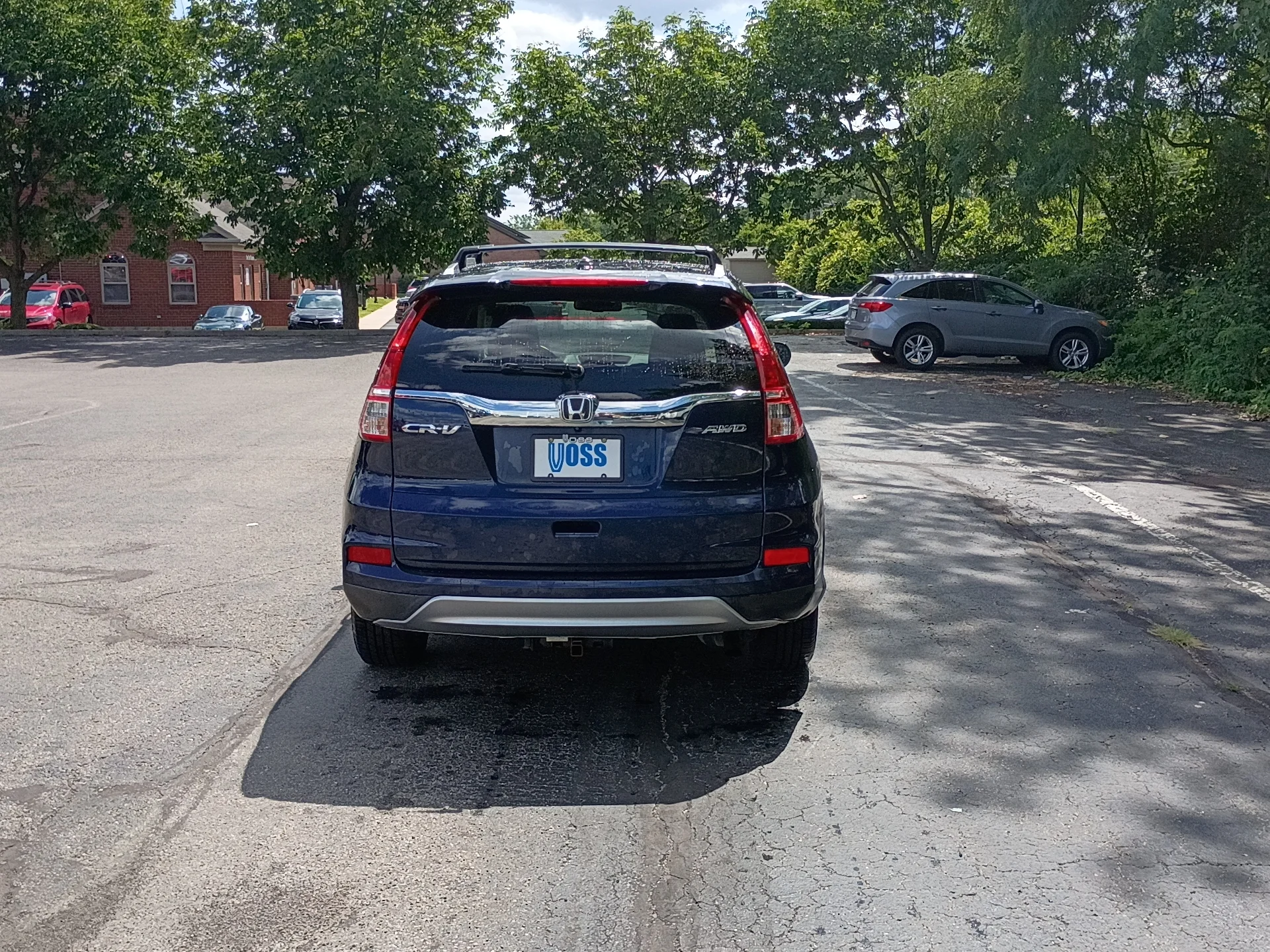 Certified Used 2016 BLUE Honda EX-L image 4