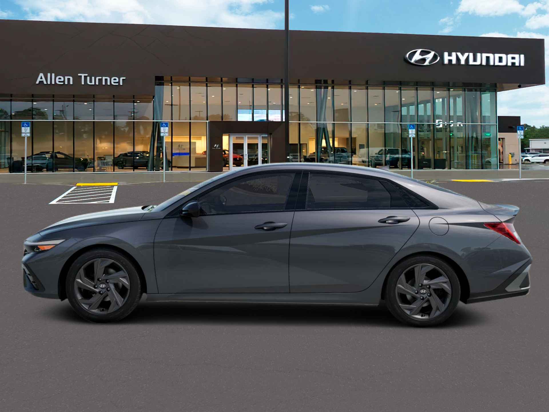 New 2026 Ecotronic Gray Hyundai SEL Sport Plus image 3