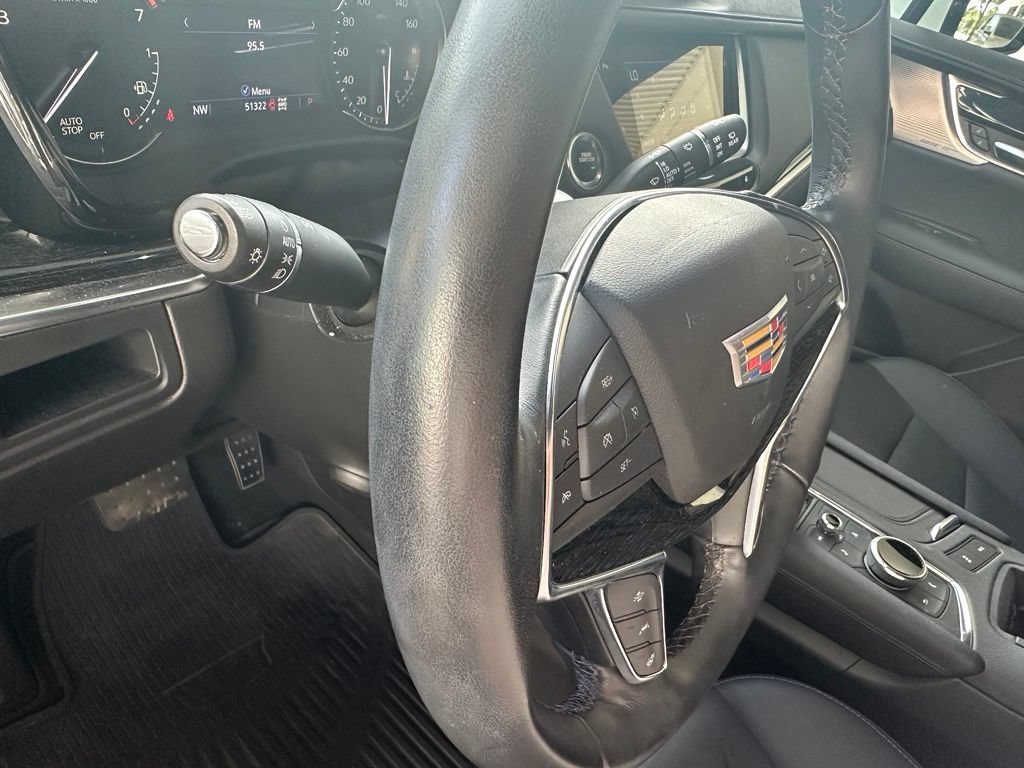 Certified Used 2023 Crystal White Tricoat Cadillac Premium Luxury image 17