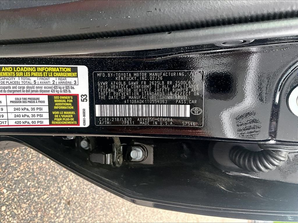 Used 2026 Black Toyota XSE image 9