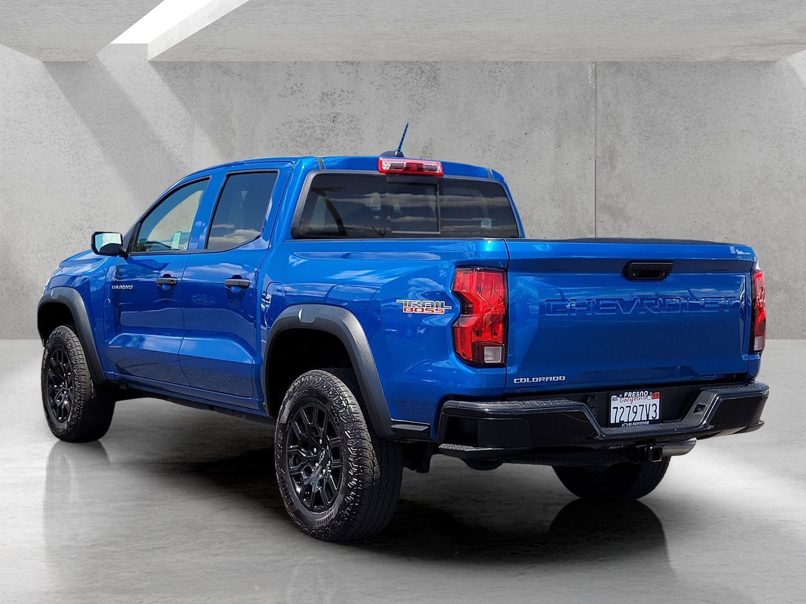 Used 2023 Glacier Blue Metallic Chevrolet Trail Boss image 7