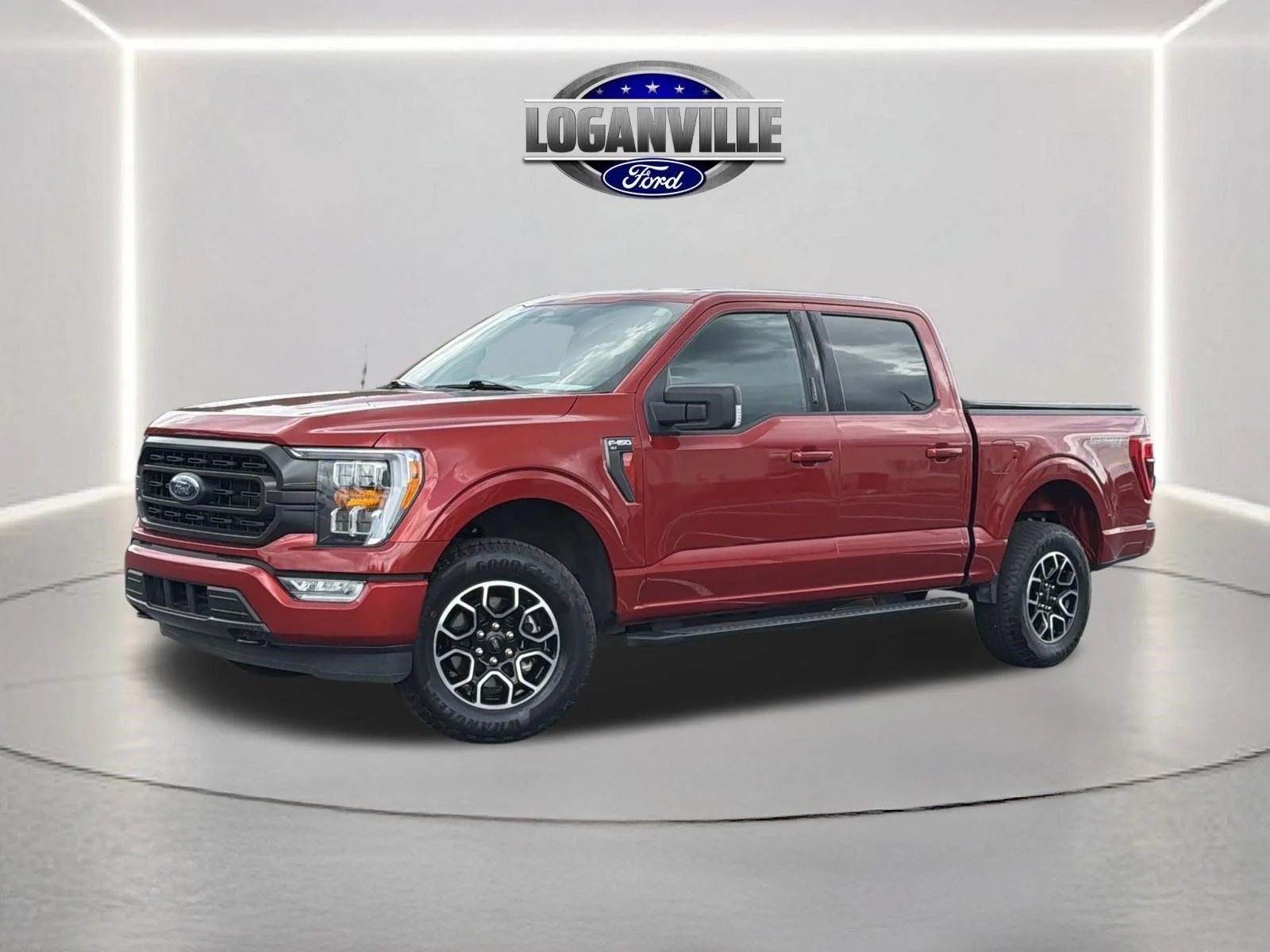 Certified Used 2023 Chili Pepper Red Ford XLT image 1