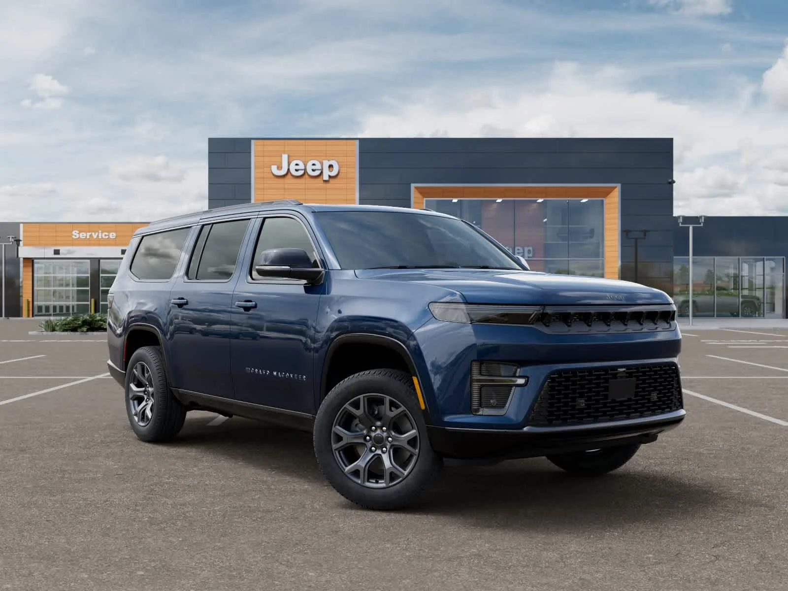 New 2026 Fathom Blue Pearlcoat Jeep Limited Altitude image 5