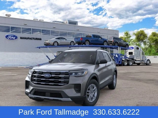 New 2026 Carbonized Gray Metallic Ford Active image 2
