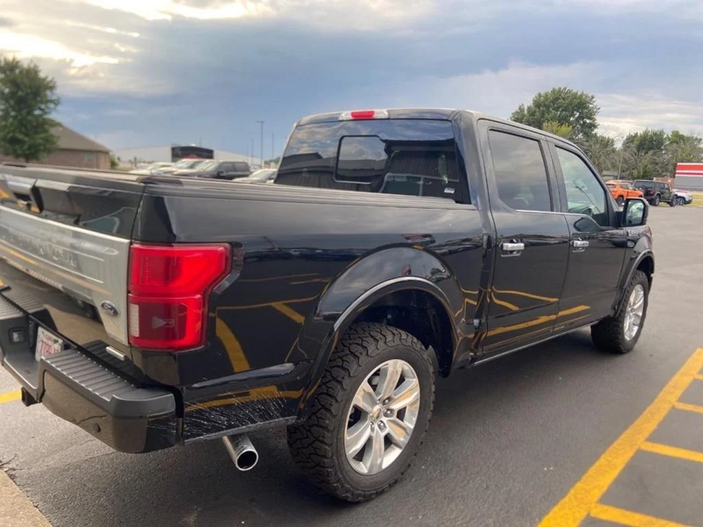 Used 2018 Shadow Black Ford Platinum image 5
