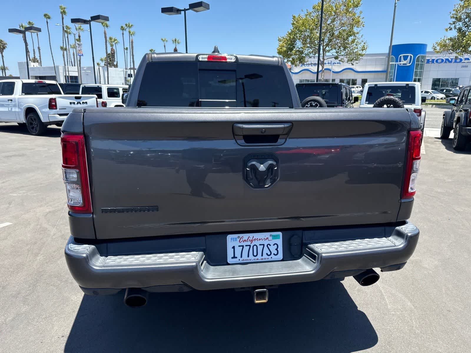 Used 2020 Granite Crystal Metallic Clearcoat Ram Big Horn image 18