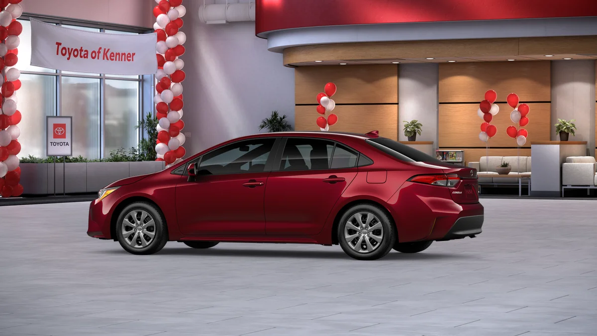 New 2026 Ruby Flare Pearl Toyota LE image 5