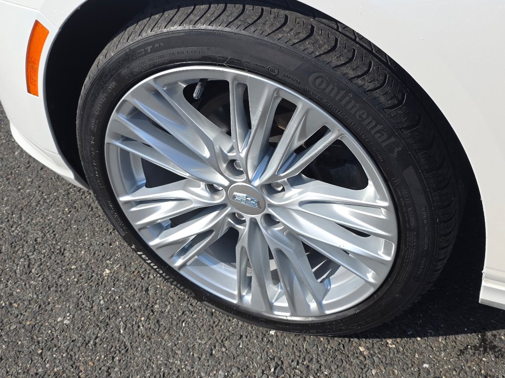 Certified Used 2023 Crystal White Tricoat Cadillac Premium Luxury image 35