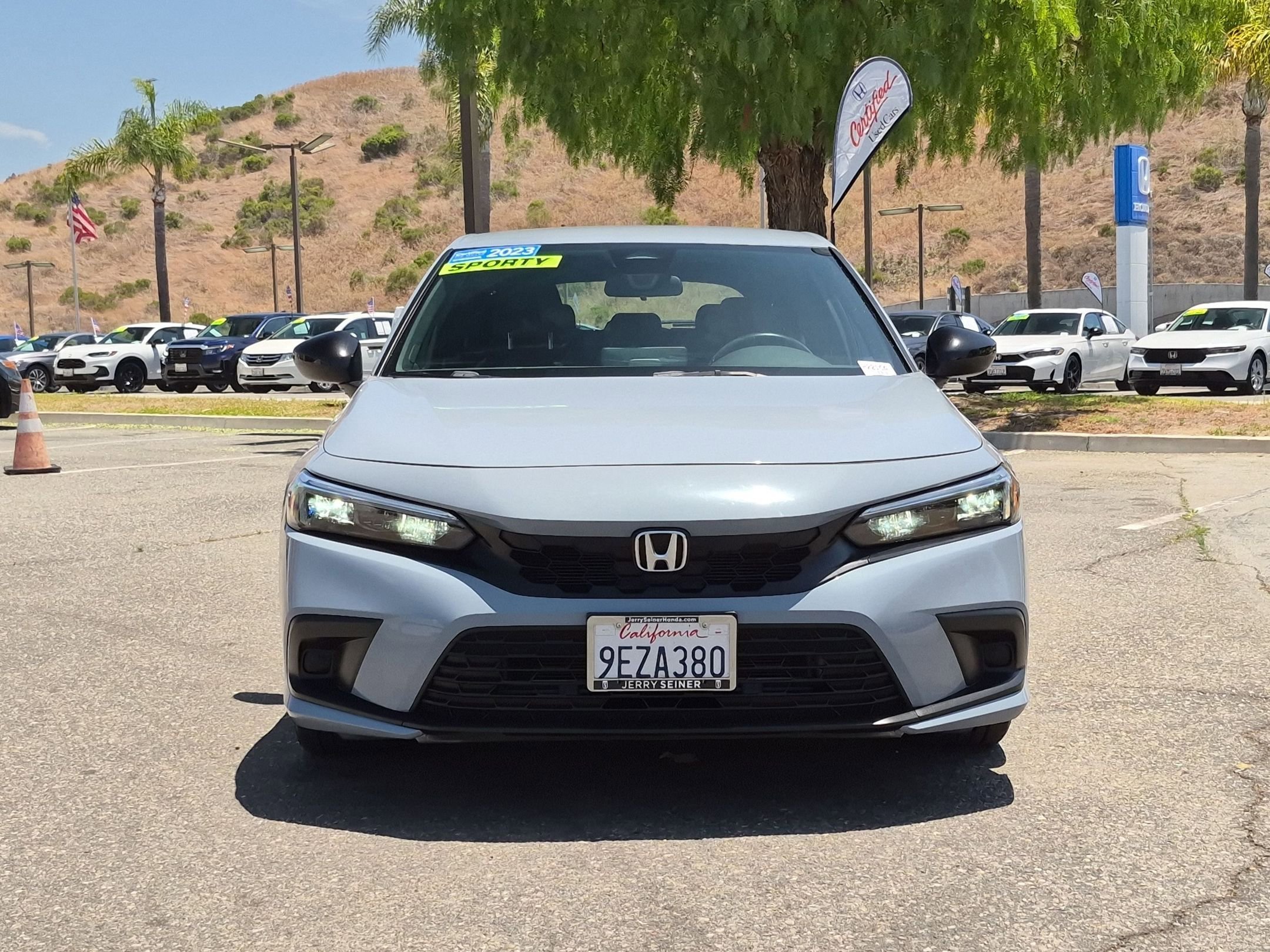 Certified Used 2023 Gray Honda Sport image 8