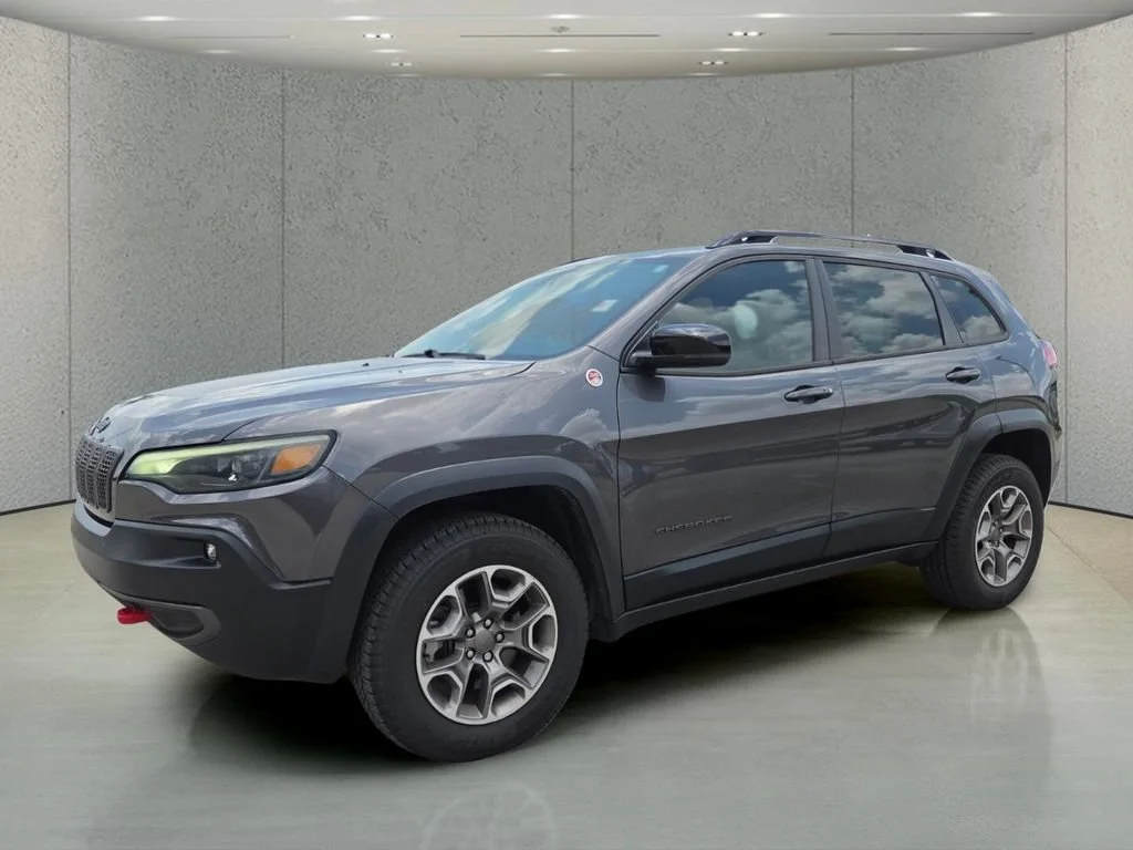 Used 2022 Granite Crystal Metallic Clearcoat Jeep Trailhawk image 10