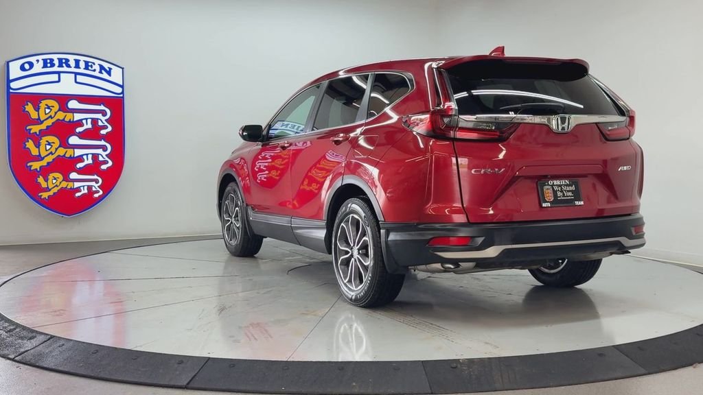 Used 2021 Radiant Red Metallic Honda AWD EX-L image 6