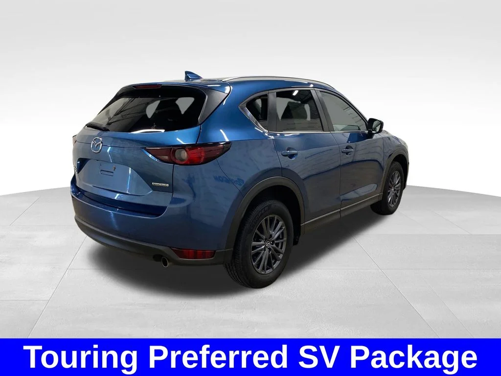 Used 2021 Blue Mazda Touring image 4