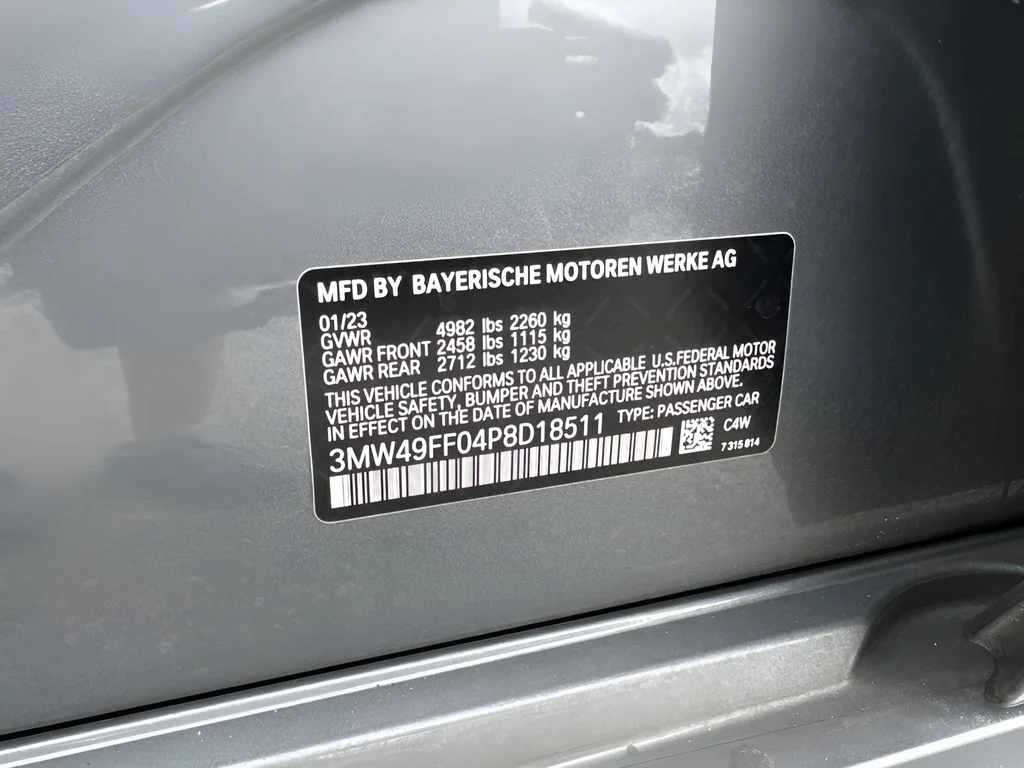 Used 2023 Gray BMW M340i xDrive image 36