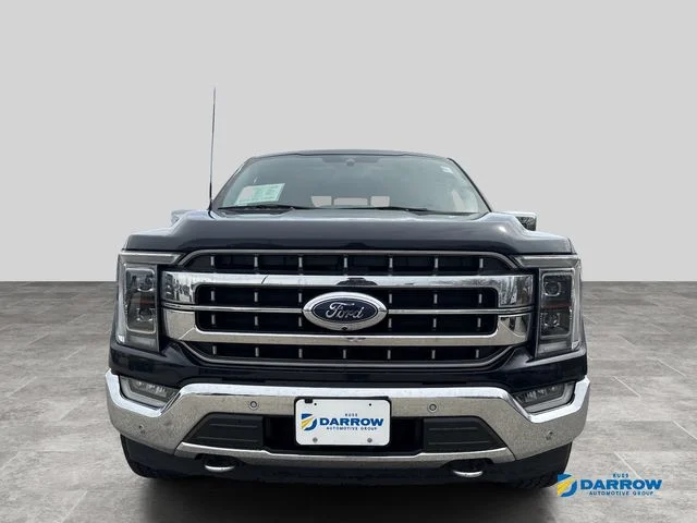 Certified Used 2021 Blue Ford Lariat image 2