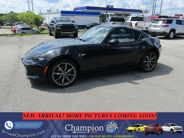 Black 2021 Mazda MX-5 Miata Convertible  