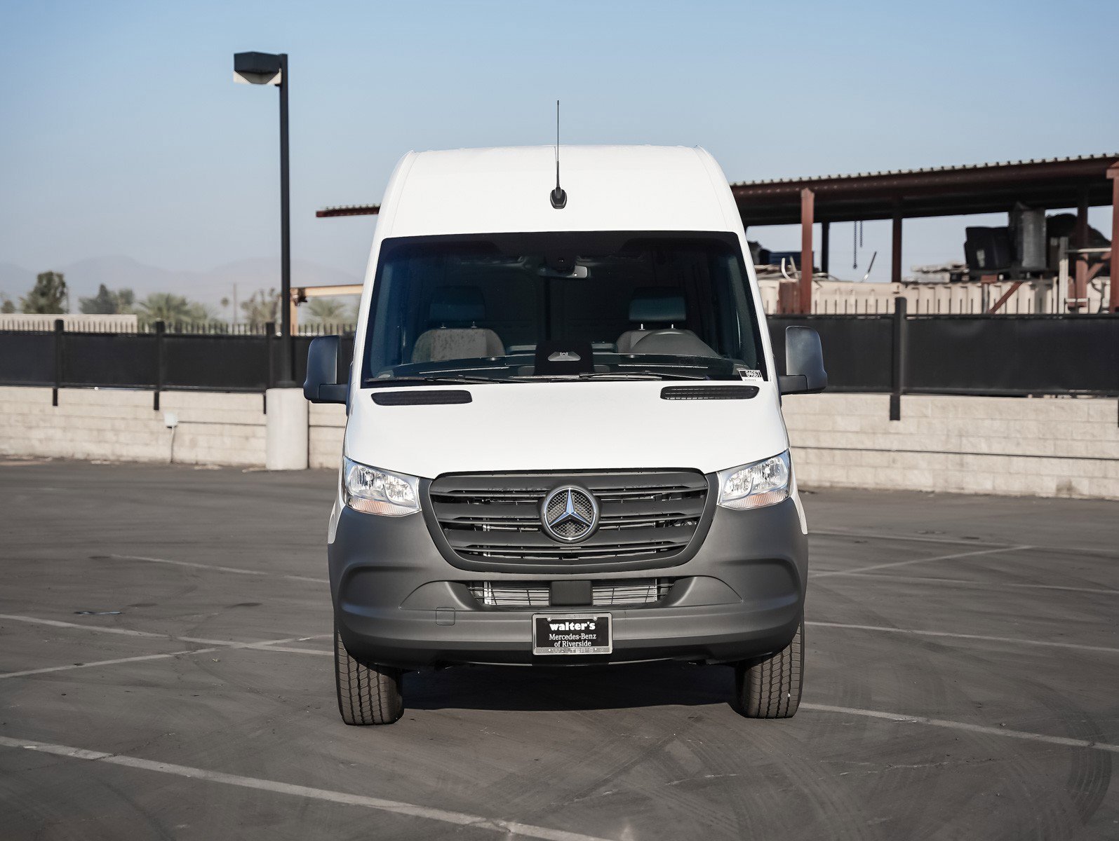 New 2025 Arctic White Mercedes-Benz 2500 High Roof I4 Diesel 170 RWD image 2