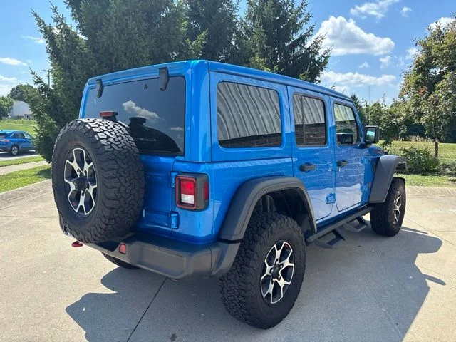 Certified Used 2022 Hydro Blue Pearlcoat Jeep Unlimited Rubicon image 7
