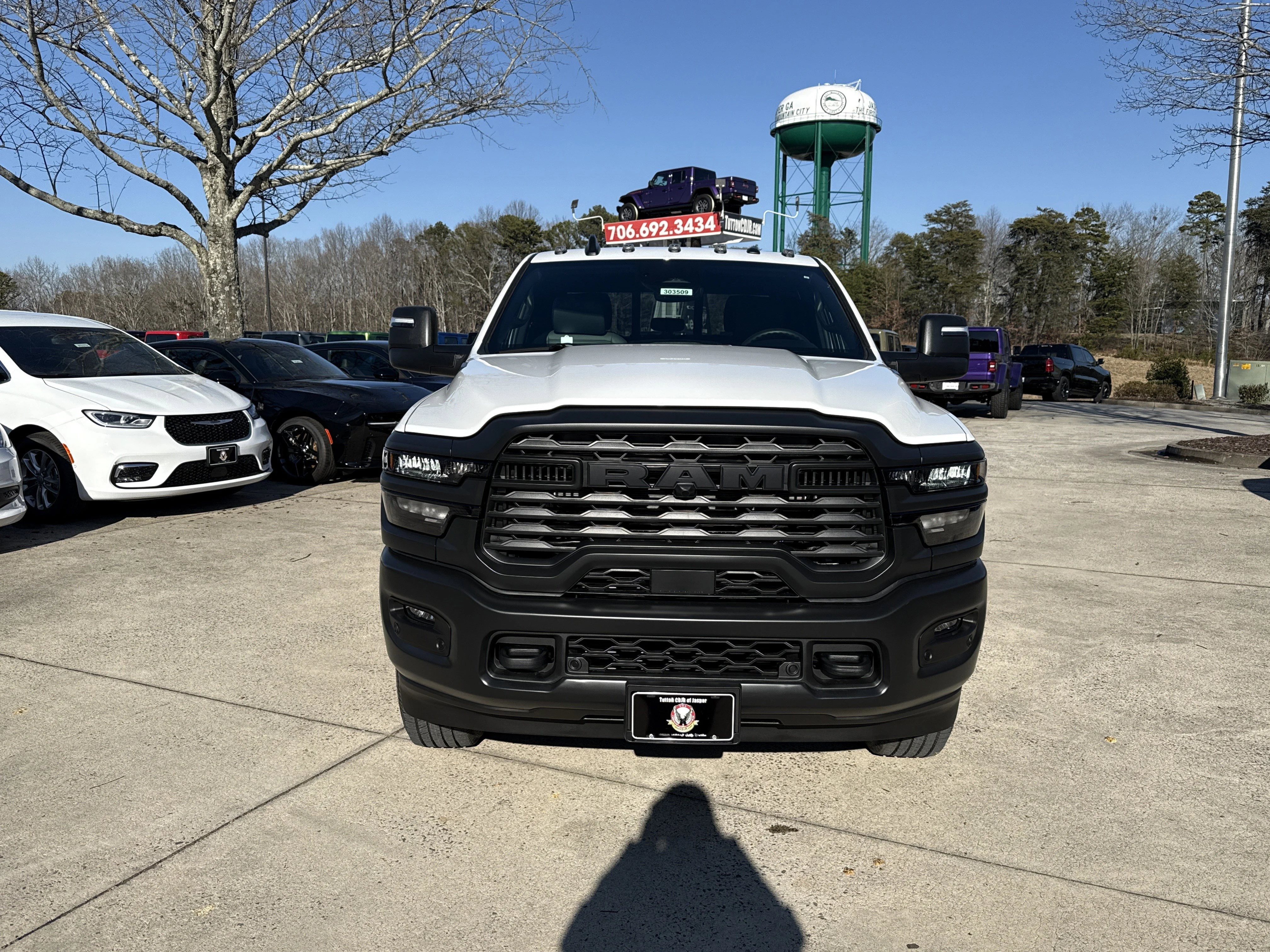 New 2026 Bright White Clearcoat Ram Tradesman image 2