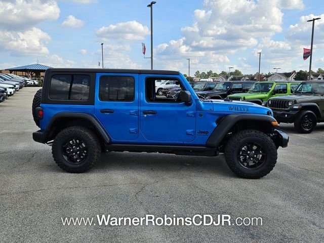 New 2026 Hydro Blue Pearl-Coat Exterior Paint Jeep Willys image 12