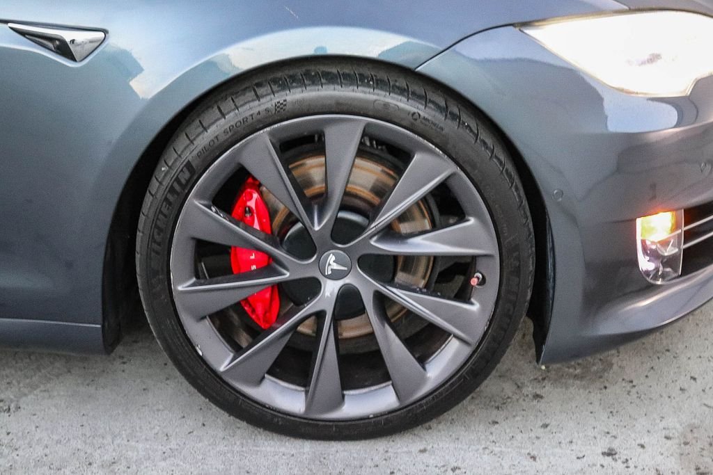 Used 2020 Midnight Silver Metallic Tesla Performance image 11
