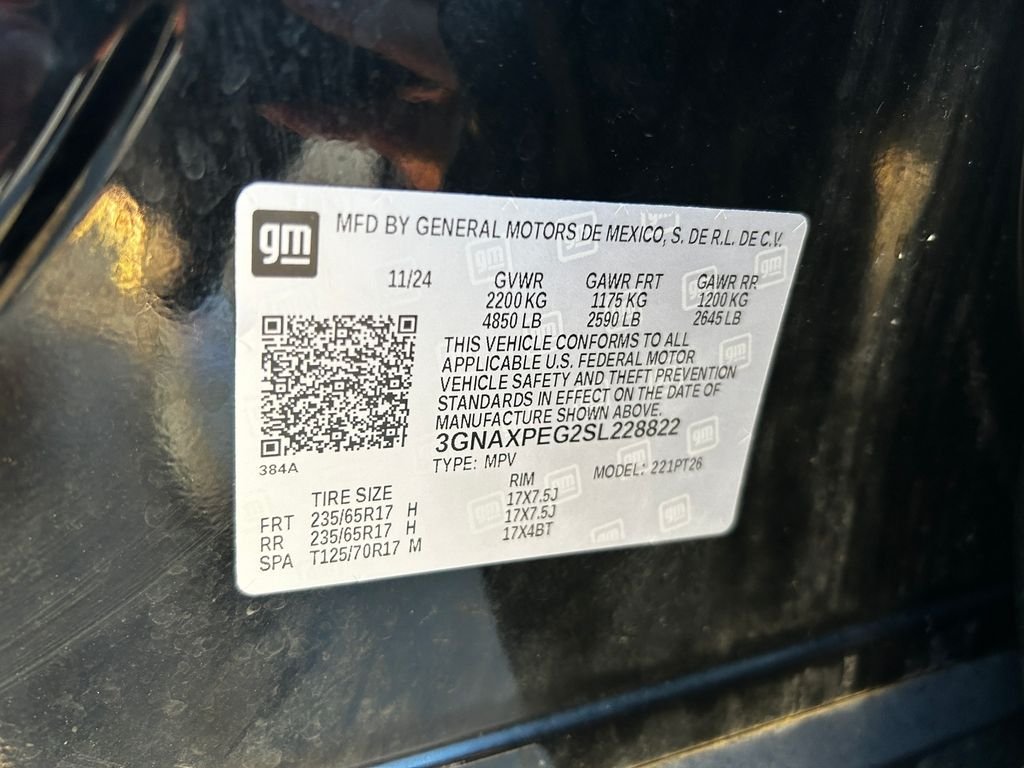 Used 2025 Black Metallic Chevrolet LT image 33