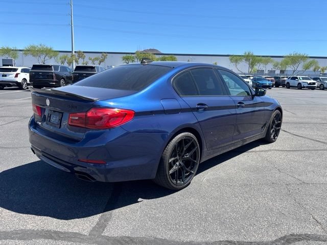 Used 2019 Blue BMW 540i image 5