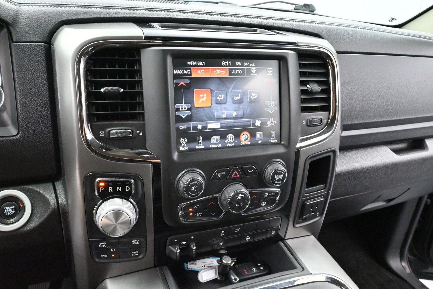 Used 2017 Granite Crystal Metallic Clearcoat Ram Sport image 17