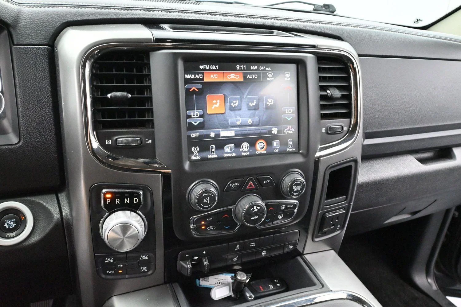 Used 2017 Granite Crystal Metallic Clearcoat Ram Sport image 17