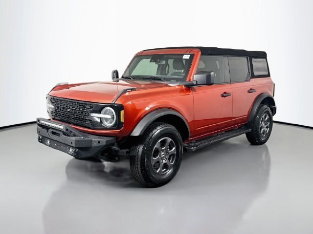 Used 2022 Hot Pepper Red Metallic Tinted Clearcoat Ford Big Bend image 3