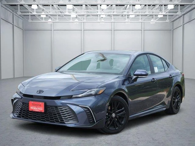 New 2026 Blue Toyota SE Front-Wheel Drive image 1