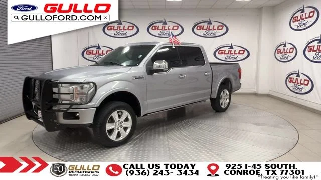 Certified Used 2020 Iconic Silver Metallic Ford Platinum image 4