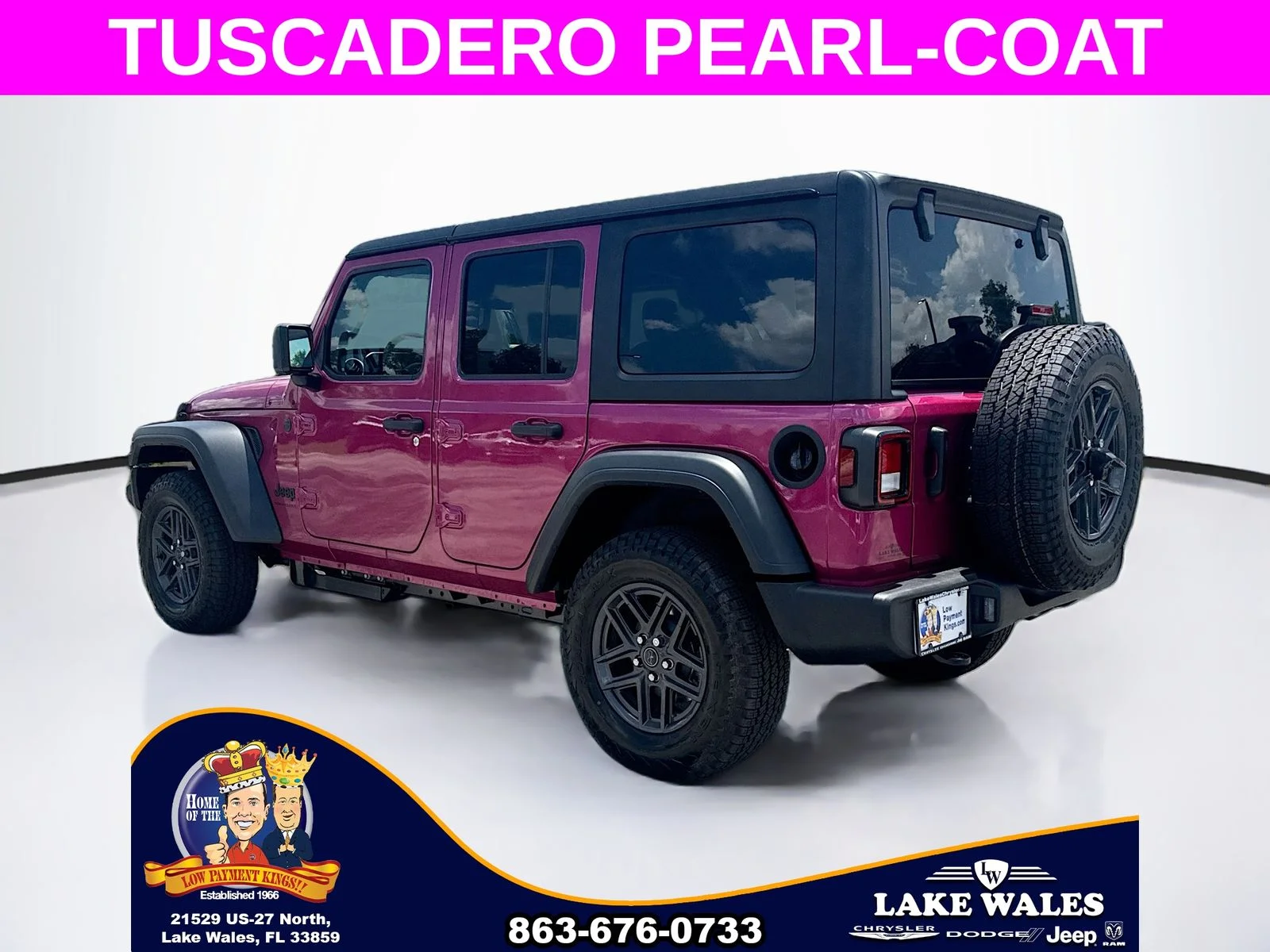 New 2026 Tuscadero Pearl-Coat Exterior Paint Jeep Sport S image 4