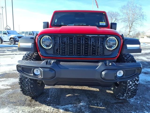 New 2026 Firecracker Red Clear-Coat Exterior Paint Jeep Willys image 2
