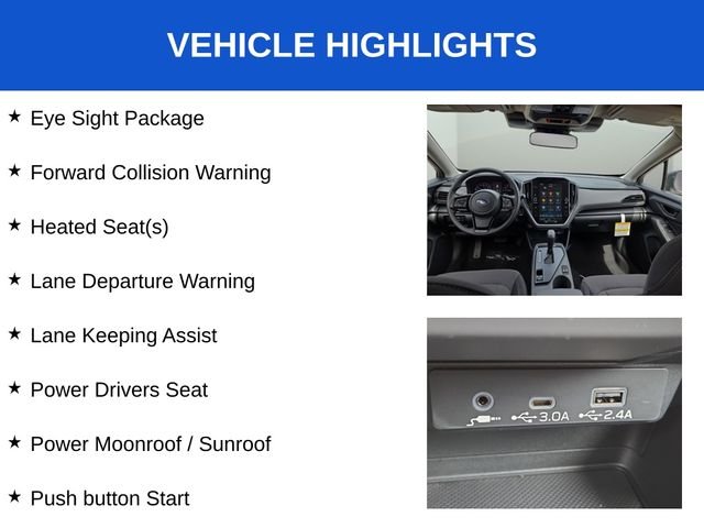 Used 2026 Crystal White Pearl Subaru Premium image 14