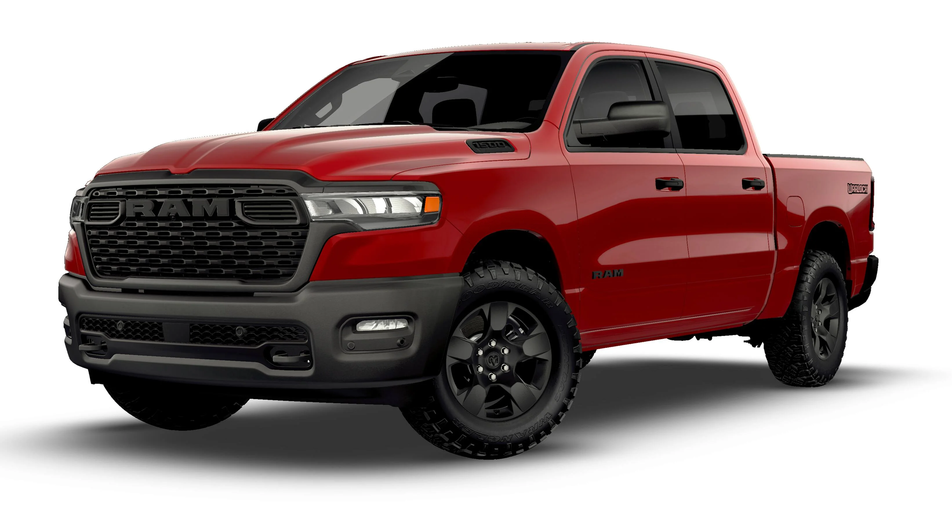 New 2026 Molten Red Pearl-Coat Exterior Paint RAM Warlock image 13