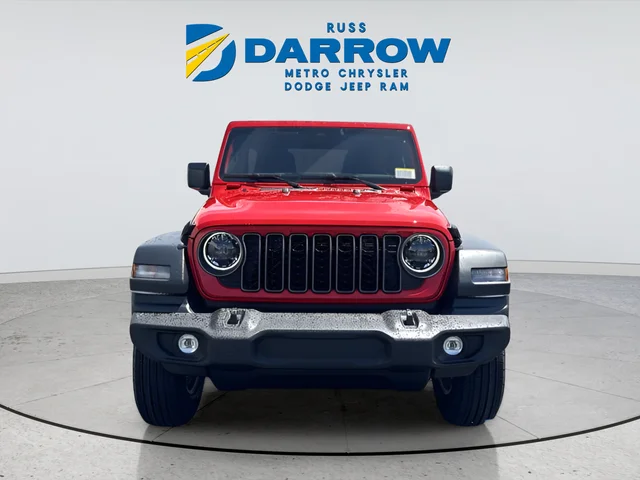 New 2026 Firecracker Red Clear-Coat Exterior Paint Jeep Sport S image 9