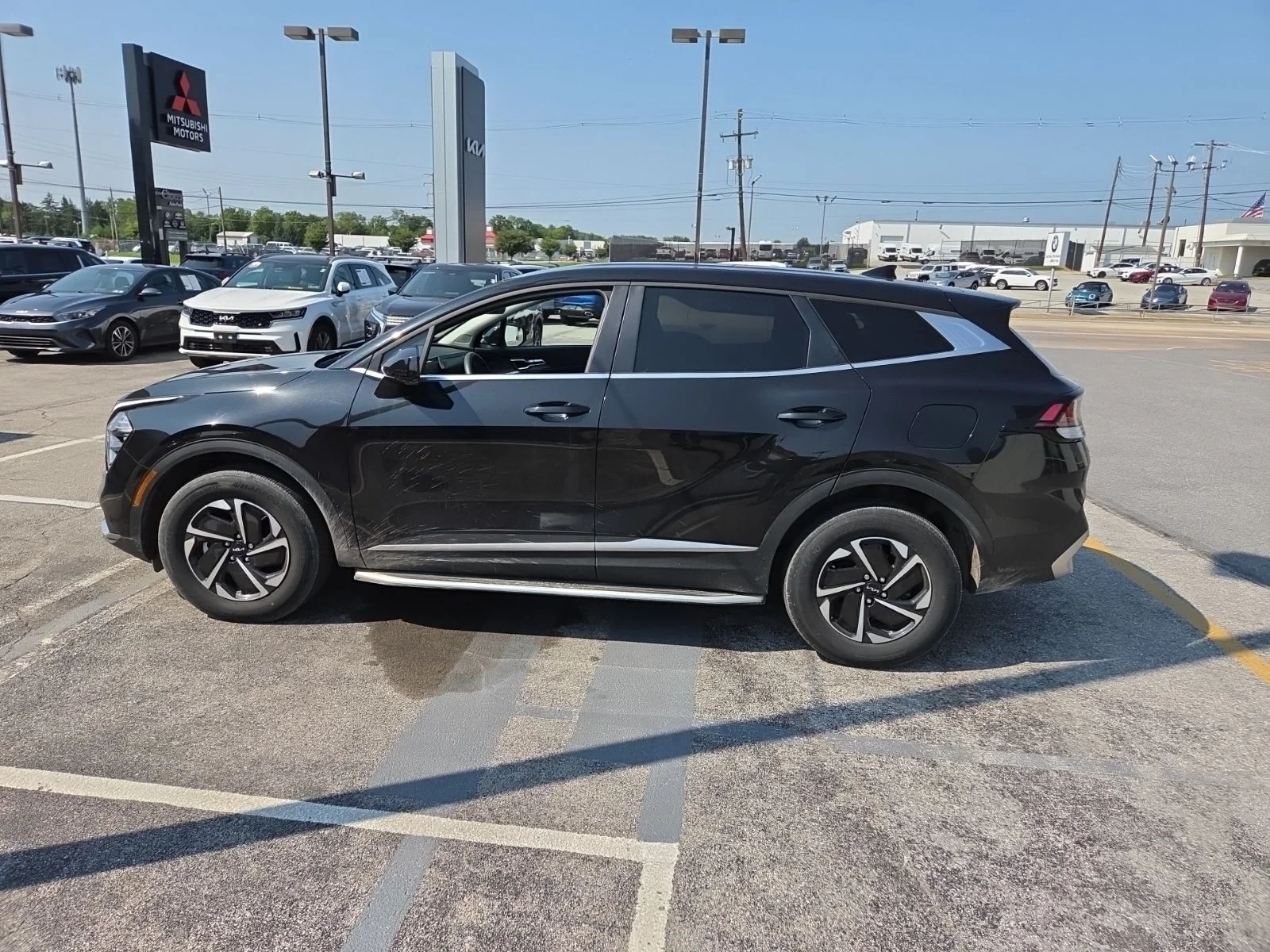 Certified Used 2023 Black Kia LX image 8