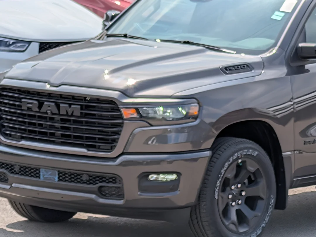 New 2026 Grey RAM Sport - - 3.0L Hurricane T-Turbo - Cloth/Vinyl Bucket Seats - Steel Standard Hood & More! image 10