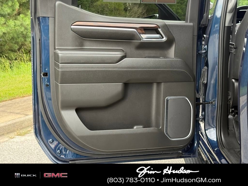 Used 2023 PACIFIC BLUE METALLIC GMC SLT image 24