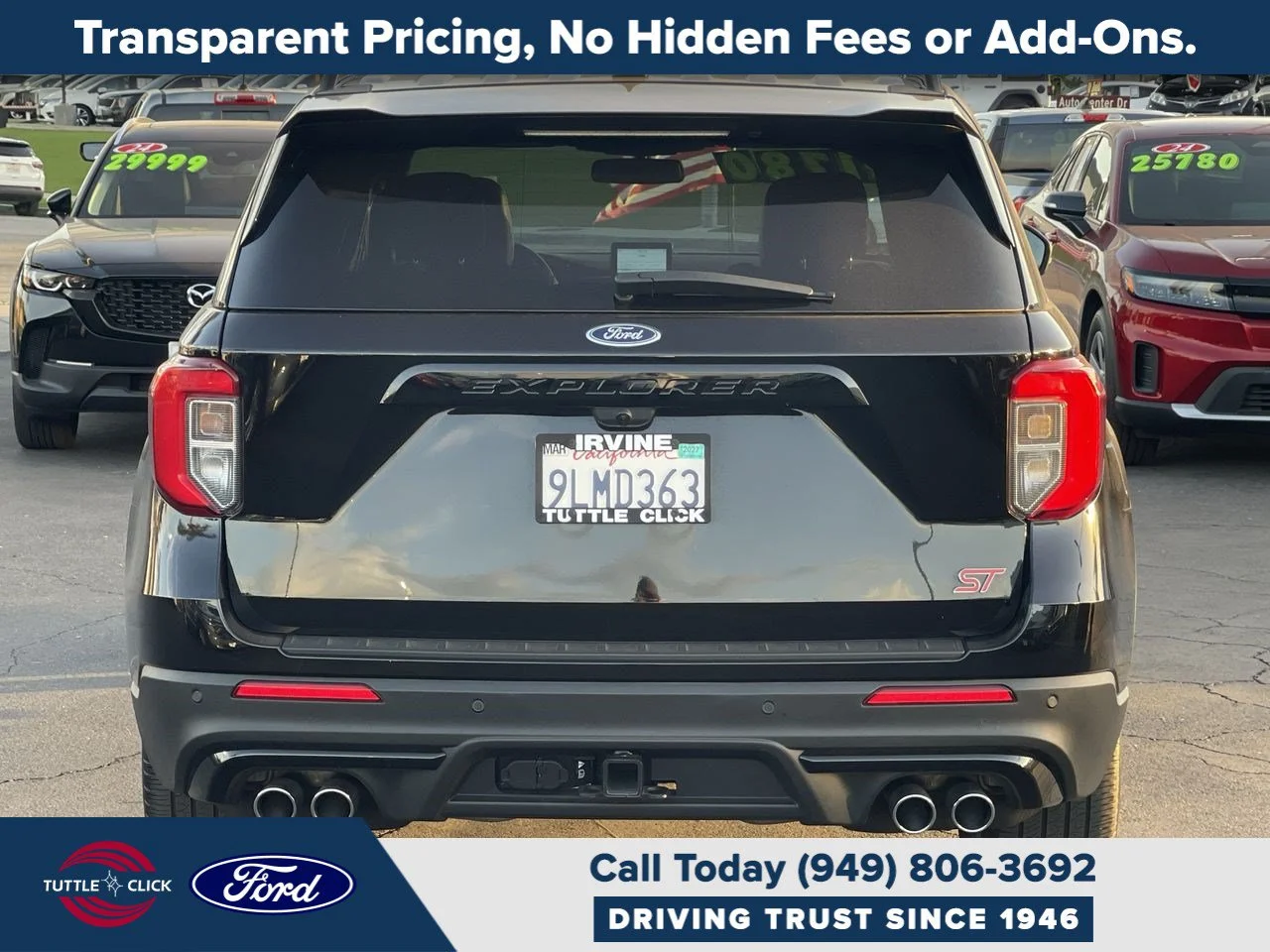 Used 2023 AGATE BLACK METAL Ford ST image 14