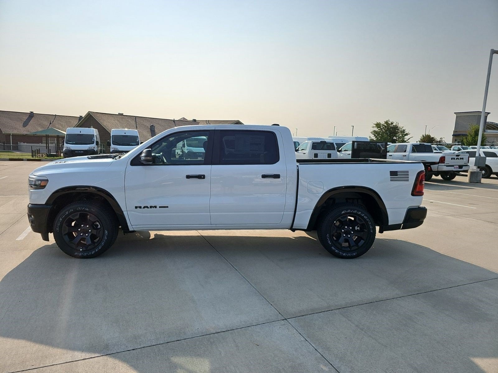 New 2026 Bright White Clearcoat Ram Big Horn image 2