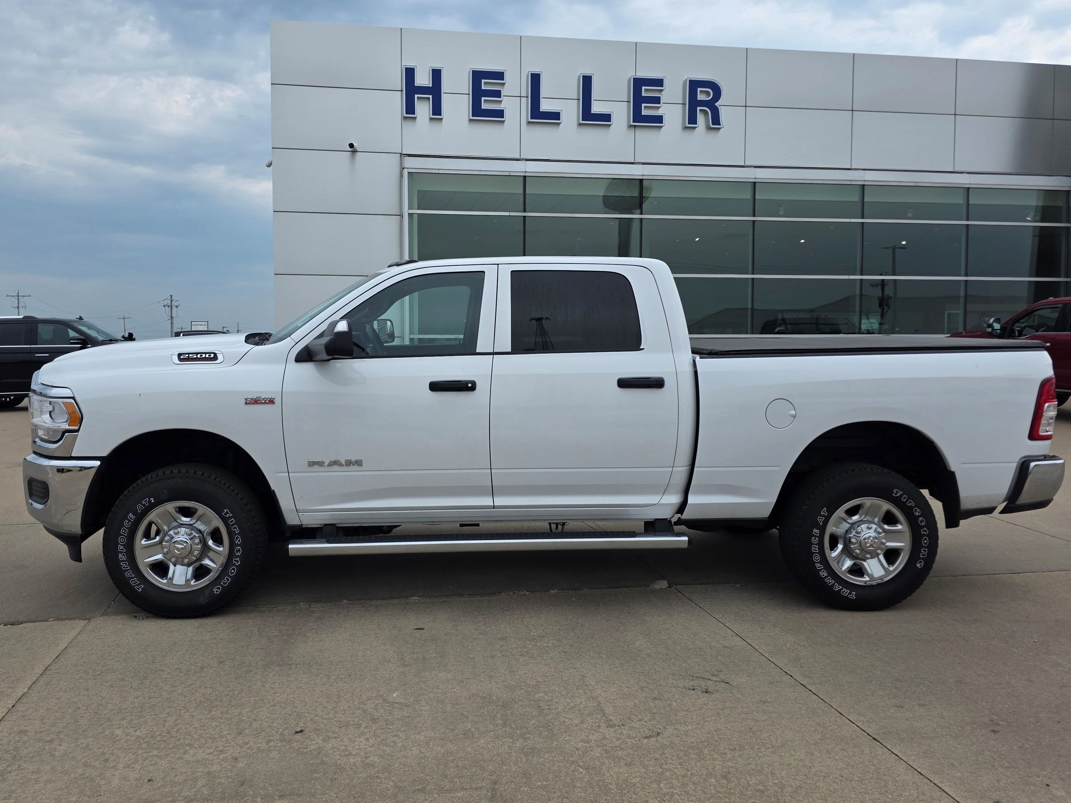 Used 2022 Bright White Clearcoat Ram Tradesman image 3