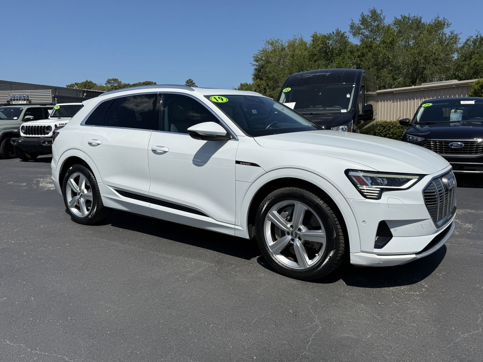 Used 2019 Audi e-tron Premium Plus with VIN WA1LABGE5KB011715 for sale in Spring Hill, FL