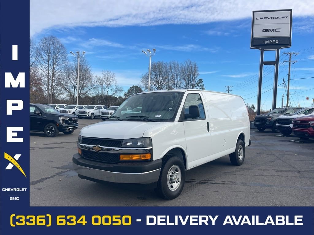 Summit White 2024 Chevrolet Express Cargo 2500 RWD Van Rear-Wheel Drive