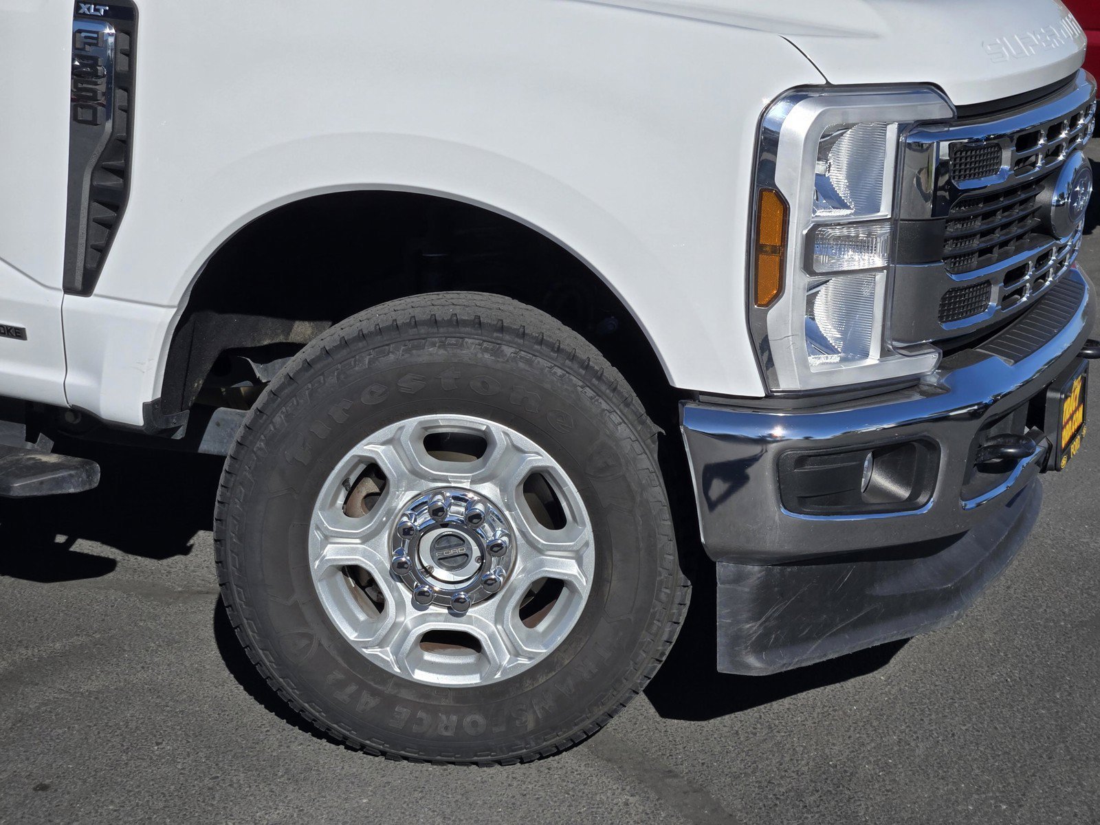 Certified Used 2025 White Ford  image 2