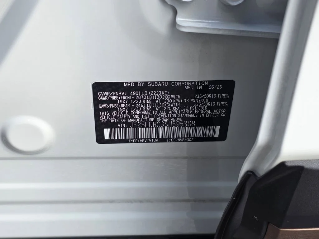 Certified Used 2025 White Subaru Sport image 32